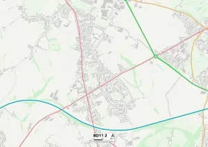 Kirklees BD11 2 Karte