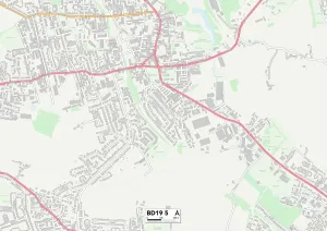 Kirklees BD19 5 Karte