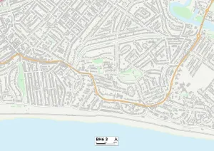 Bournemouth BH6 3 Karte
