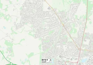 Poole BH18 9 Karte