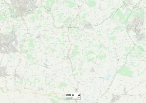 Lewes BN8 4 Karte