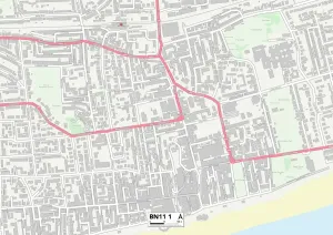 Worthing BN11 1 Karte
