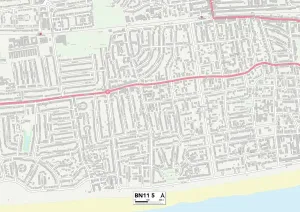 Worthing BN11 5 Karte