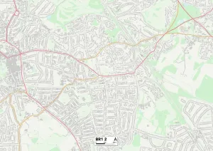 Bromley BR1 2 Karte
