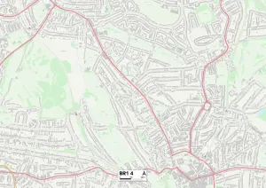 Bromley BR1 4 Karte