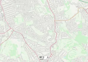 Bromley BR1 5 Karte