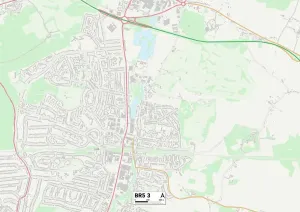 BR - Bromley Drucke: Bromley BR5 3 Karte