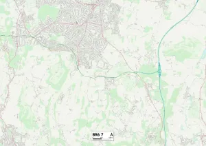 Bromley, BR6 7 Karte