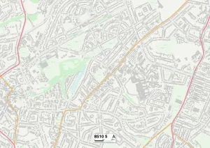 BS - Bristol Drucke: Bristol BS10 5 Karte