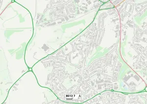 Bristol BS13 7 Karte