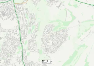 Bristol BS14 8 Karte