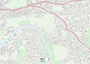 Bristol BS5 8 Karte