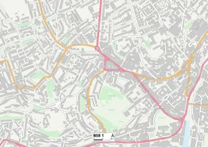 Bristol BS8 1 Karte