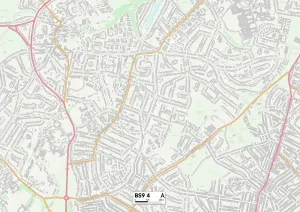 Bristol BS9 4 Karte