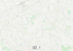 Allegheny, Kalifornien KA-7 8 Karte