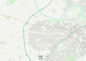 Karlslie CA2 7 Karte