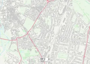 Kambridg CB1 2 Karte
