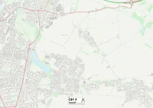 Kambrige CB1 9 Karte