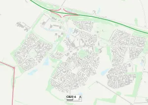 Kambridg CB23 6 Karte