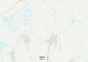 Kambridge CB24 5 Karte