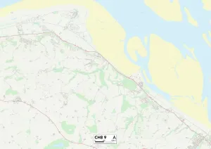 Flintshire CH8 9 Karte