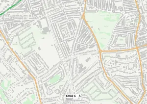 Wirral, CH42 6 Karte