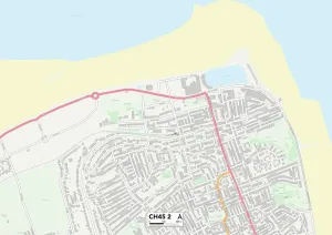 Wirral, CH45 2 Karte