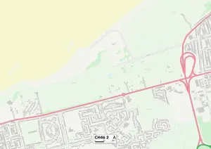 Wirral CH46 2 Karte