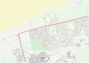 Wirral, CH46, 3 Karte