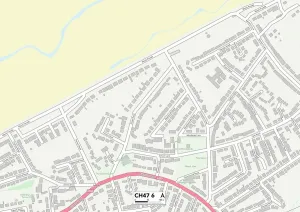 Wirral CH47 6 Karte