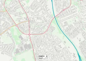 Wirral CH49 0 Karte
