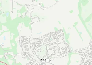 Wirral CH61 4 Karte