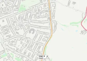 Wirral, Cheshire, England C51-CH63 Ordnance Survey