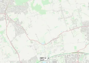Basildon CM11 2 Karte