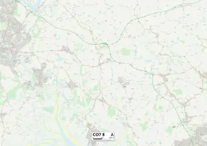 Kolchester CO7 8 Karte