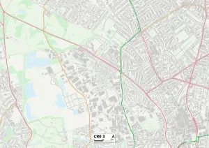 CR - Croydon Drucke: Königsteyn KZ II A-Map