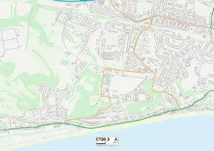 Folkestone CT20 3 Karte