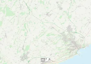 Kent CT15 7 Karte
