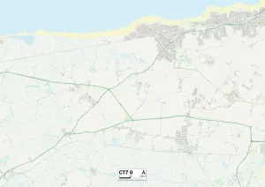 Kent CT7 0 Karte