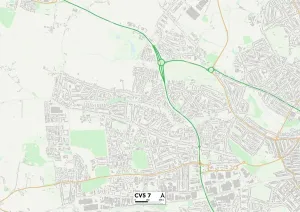 Köln CV5 7 Karte
