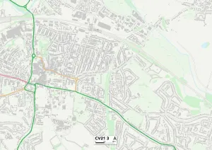 Rugby CV21 3 Karte