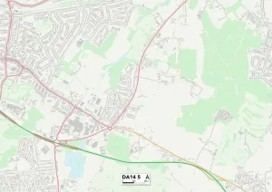 Bexley, DA14 5 Karte