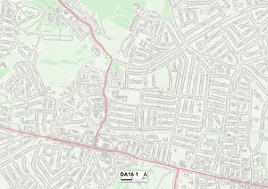 Bexley DA16 1 Karte