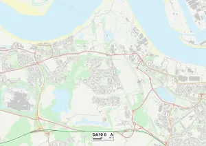 Dartford DA10 0 Karte