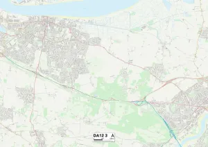 Gravesham DA12 3 Karte