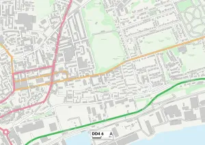Dundee, DD4 6 Karte