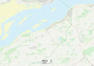 DD - Dundee Drucke: Fünf DD6 8 Karte