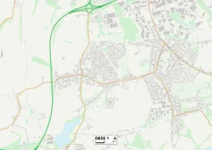Amber-Valley DE55 1 Karte