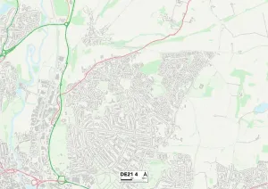 Derby DE21 4 Karte