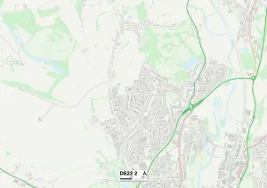 Derbystad DE22 2 Karte